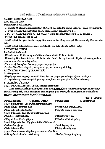 Tổng hợp đề thi thử Trạng nguyên tiếng việt lớp 3 các cấp 2025-2026 (Có đáp án)